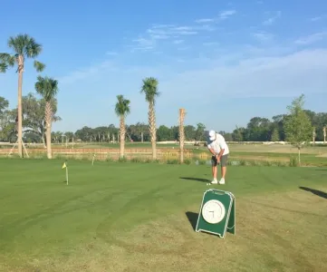 man golfing in the villages near ocala florida