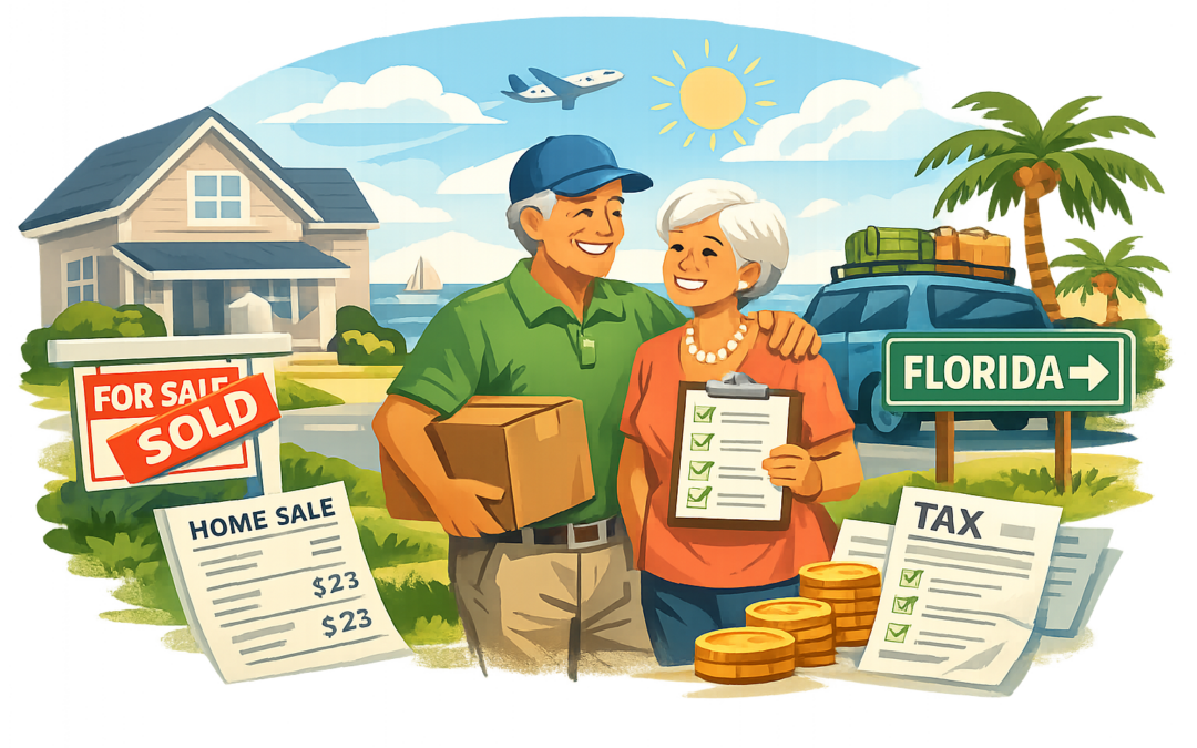 Selling Your Home as a Retiree Moving to Florida: A Practical Tax & Planning Guide
